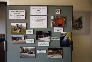 Ausstellung des Dorferneuerungsvereins zur Entstehungsgeschichte