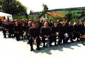 Feuerwehrkameraden der Gemeinde Wienerwald